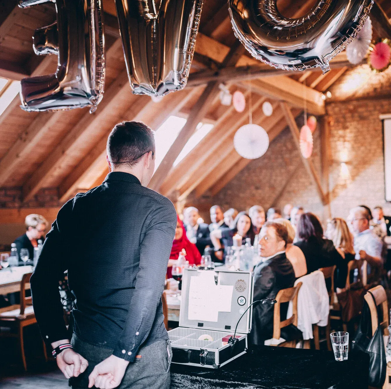 Mentalist auf einer Hochzeit